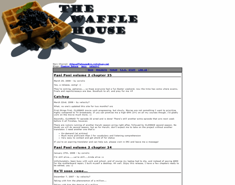 Thewafflehouse.net thumbnail