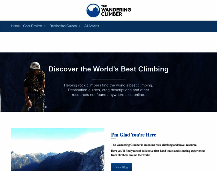 Thewanderingclimber.com thumbnail