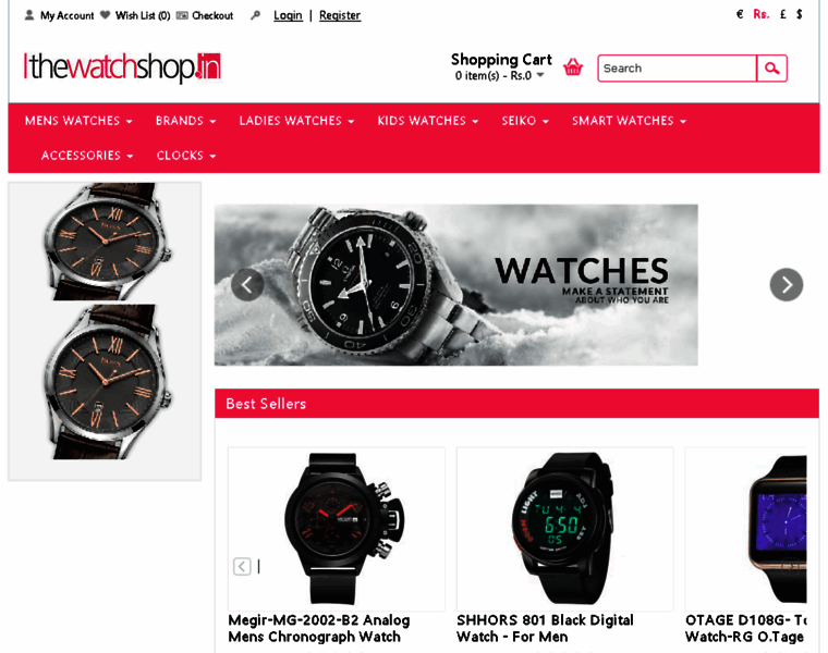 Thewatchshop.in thumbnail