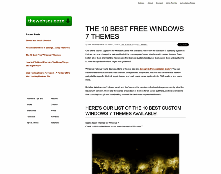 Thewebsqueeze.com thumbnail