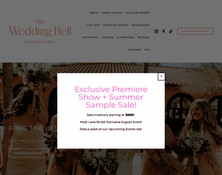 Theweddingbellbride.com thumbnail Theweddingbellbride.com thumbnail