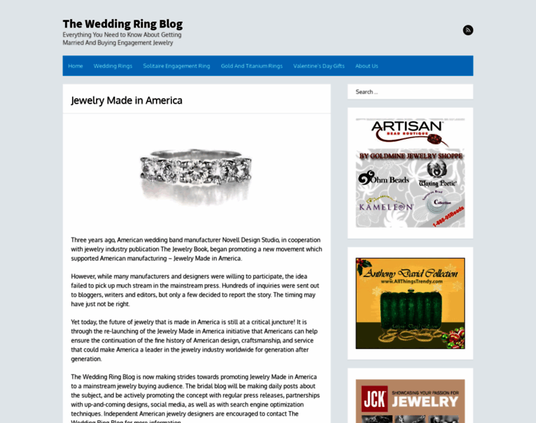 Theweddingringblog.com thumbnail