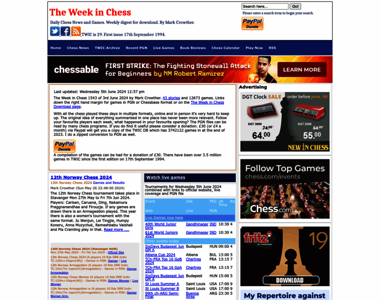 Theweekinchess.com thumbnail