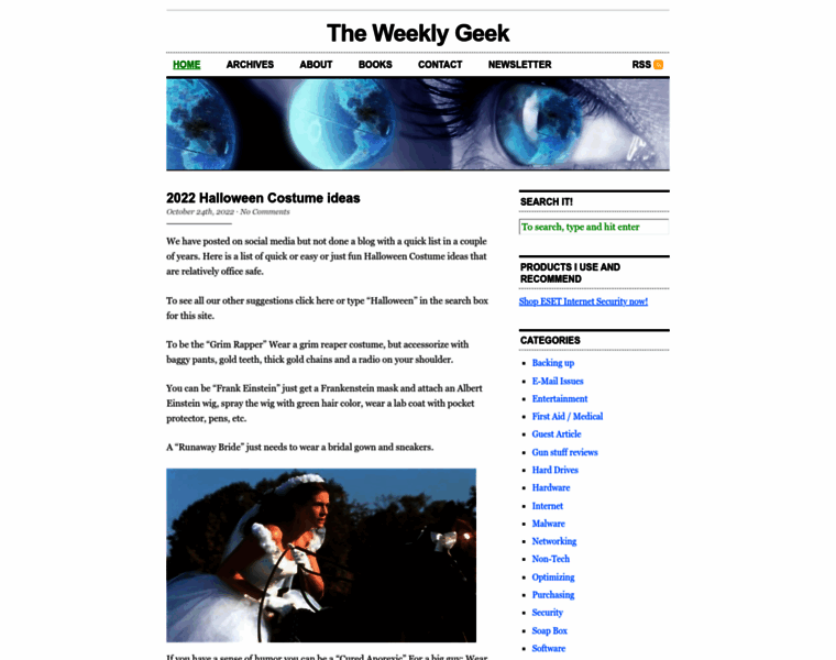 Theweeklygeek.com thumbnail