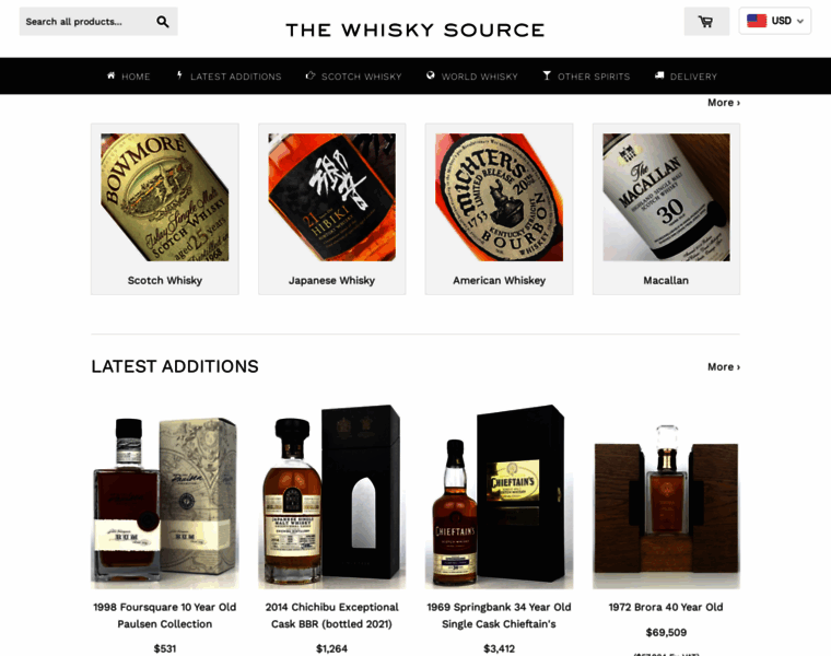 Thewhiskysource.co.uk thumbnail