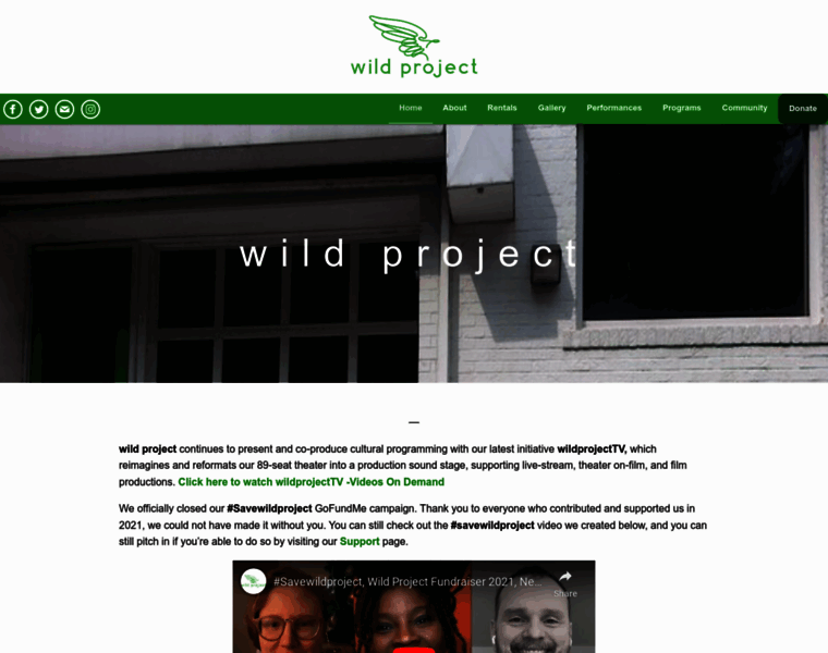 Thewildproject.com thumbnail