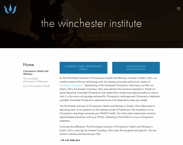 Thewinchesterinstitute.com thumbnail