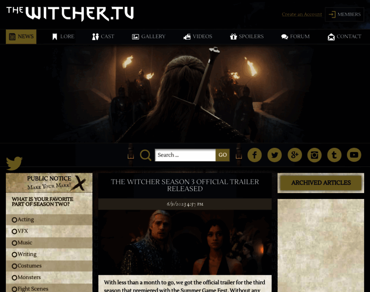 Thewitcher.tv thumbnail