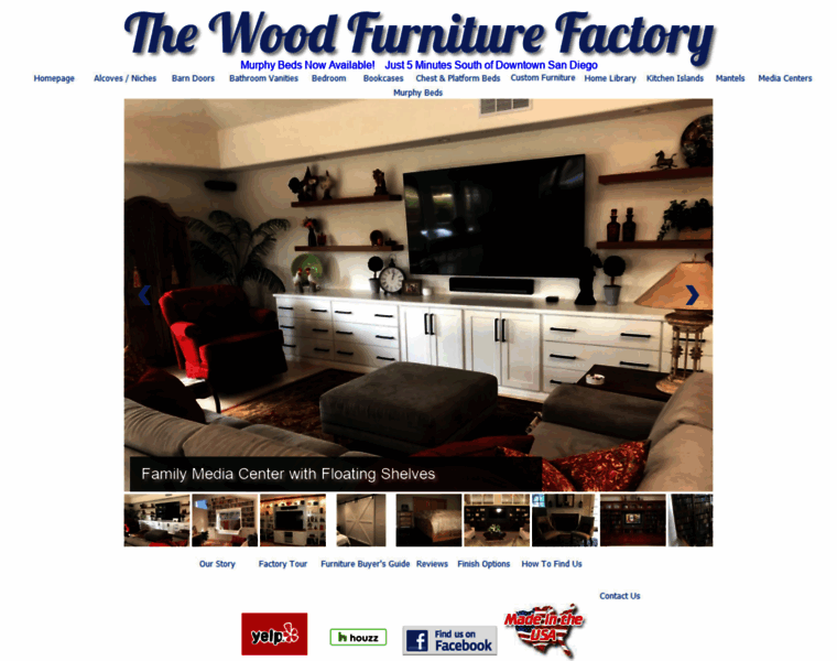 Thewoodfurniturefactory.com thumbnail