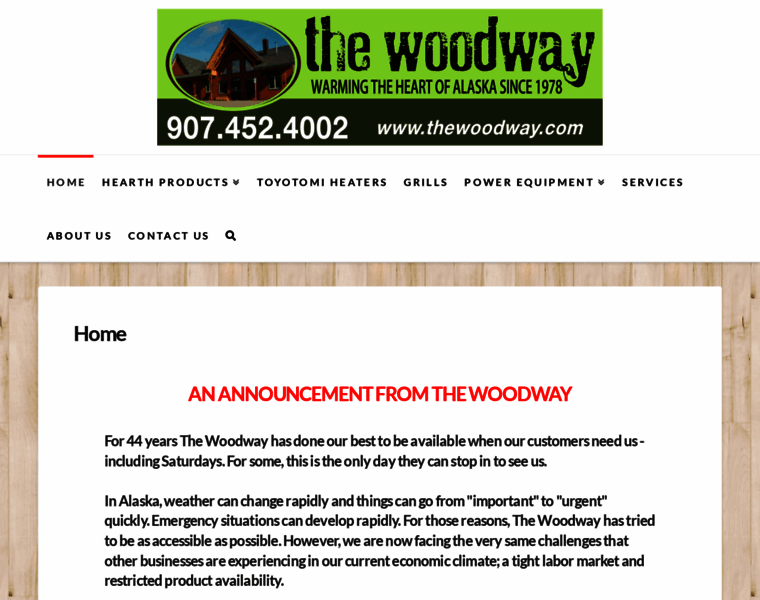 Thewoodway.com thumbnail