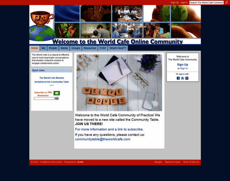 Theworldcafecommunity.org thumbnail