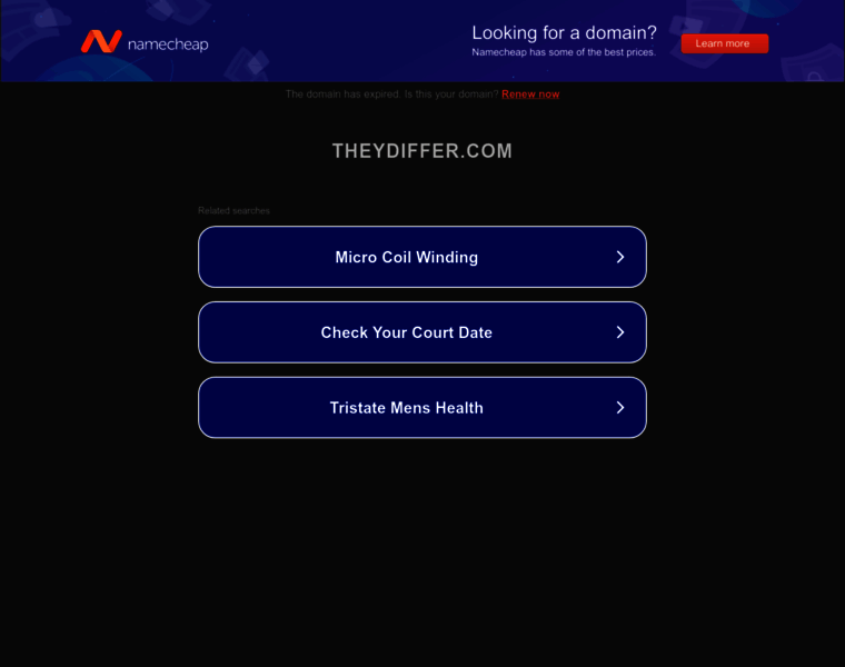Theydiffer.com thumbnail