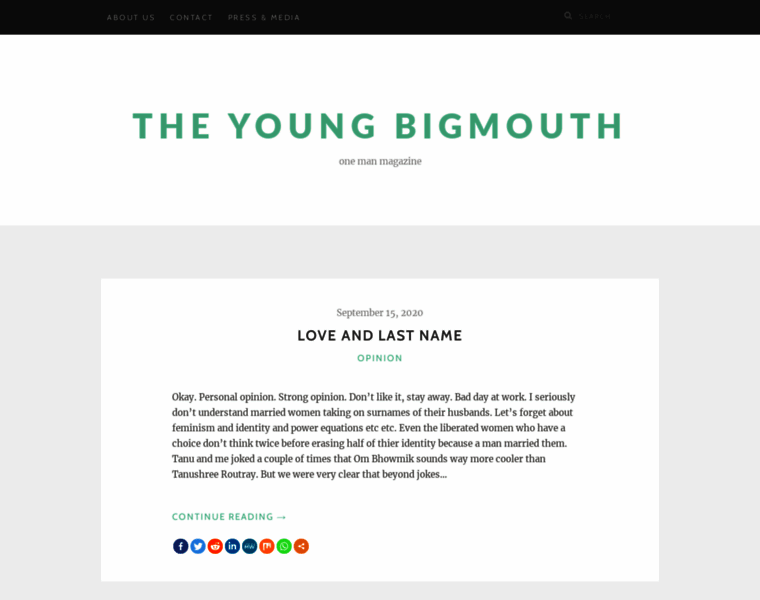 Theyoungbigmouth.com thumbnail