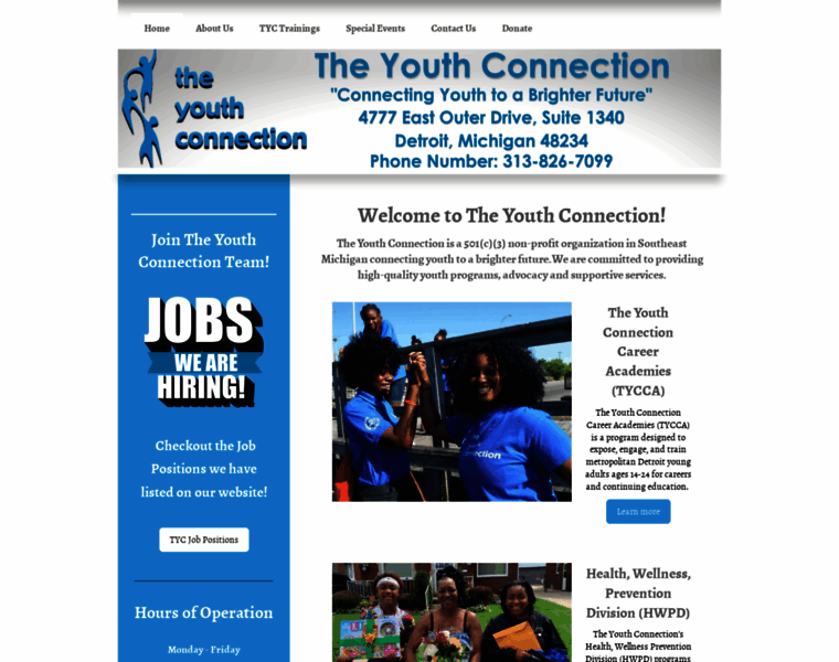 Theyouthconnection.org thumbnail