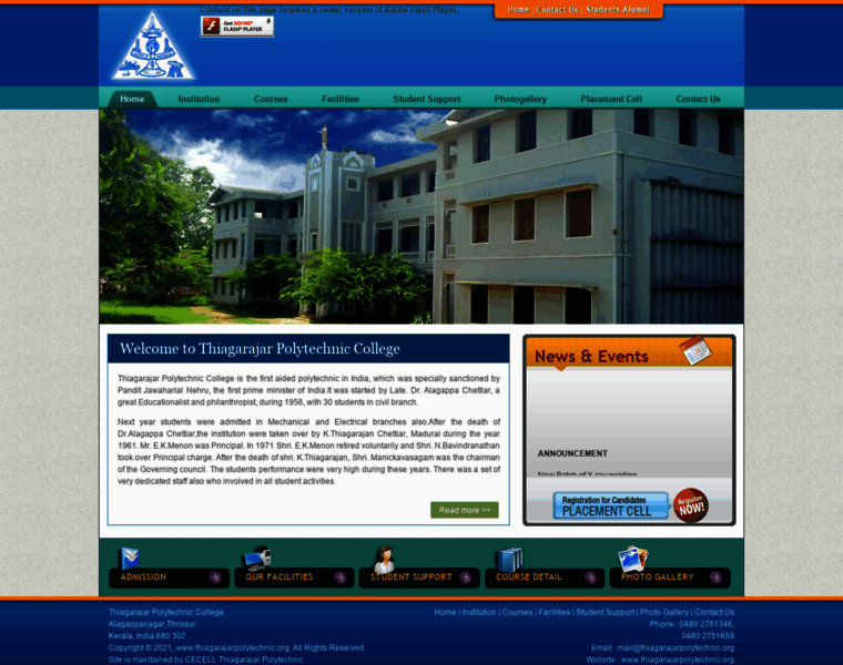 Thiagarajarpolytechnic.org thumbnail
