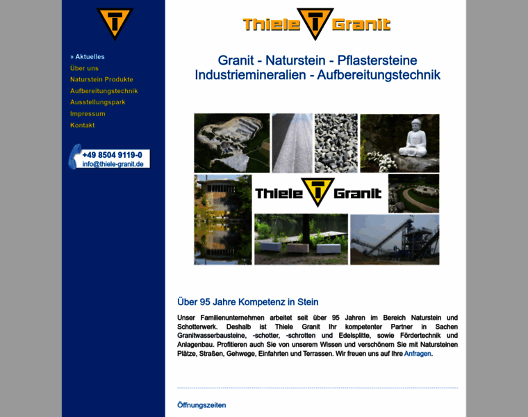 Thiele-granit.de thumbnail