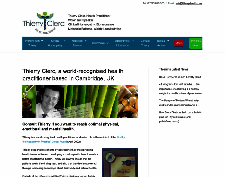 Thierry-health.com thumbnail