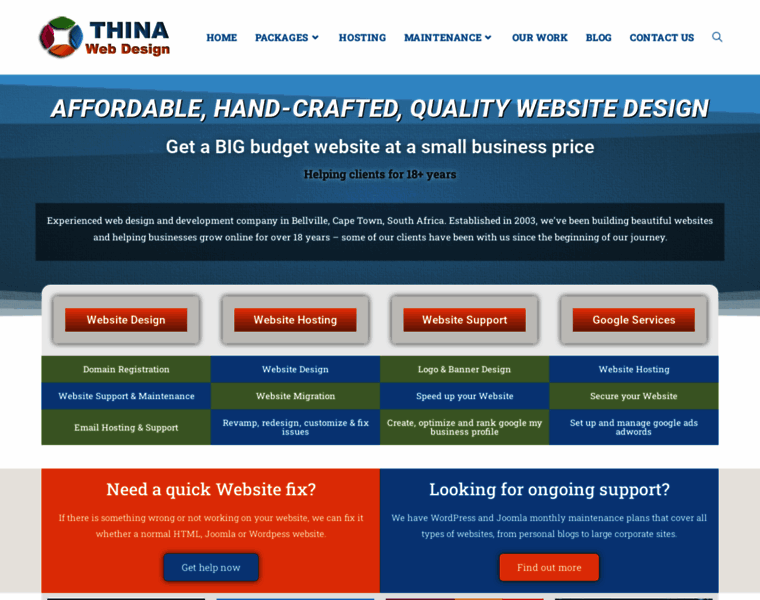 Thina-web-design.co.za thumbnail