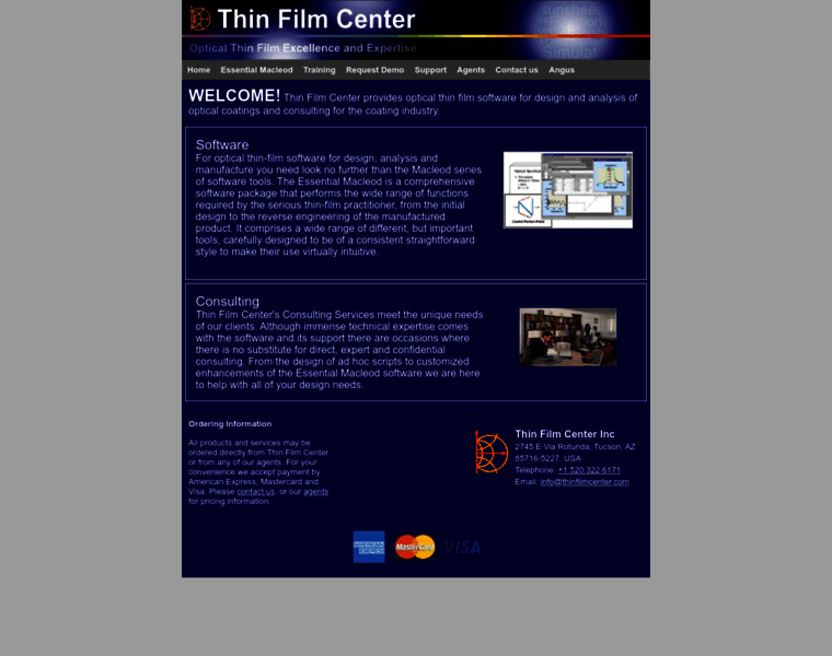 Thinfilmcenter.com thumbnail