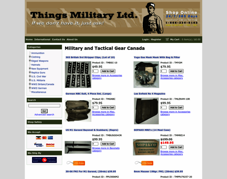 Thingsmilitary.com thumbnail