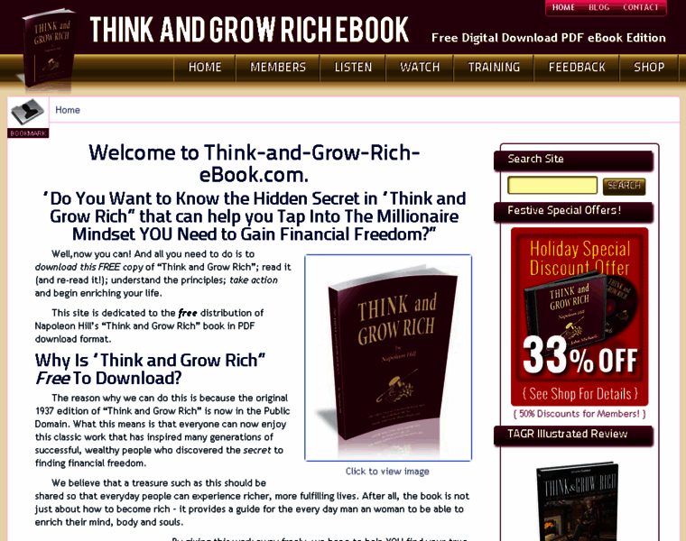 Think-and-grow-rich-ebook.com thumbnail