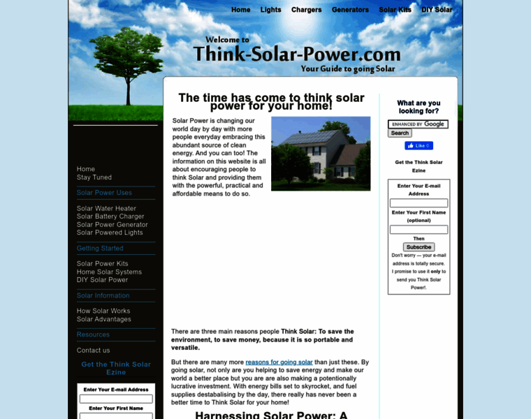Think-solar-power.com thumbnail
