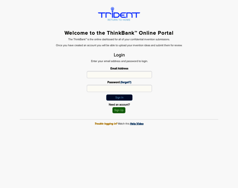 Thinkbank.tridentinvents.com thumbnail
