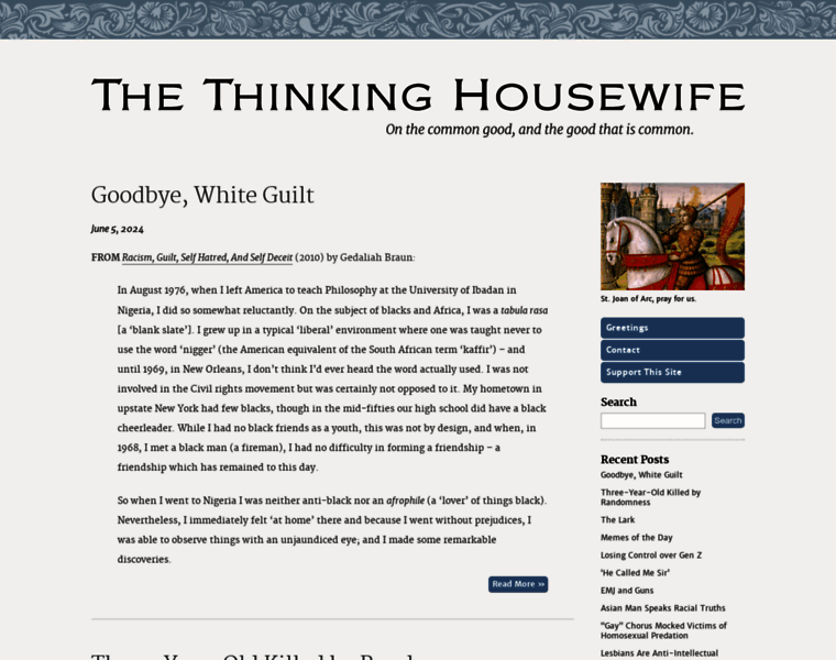 Thinkinghousewife.com thumbnail