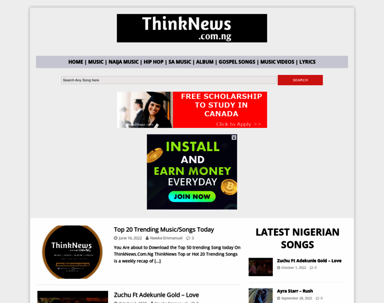 Thinknews.com.ng thumbnail