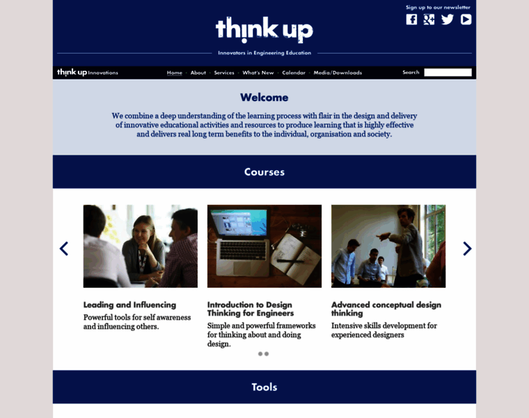 Thinkup.org thumbnail