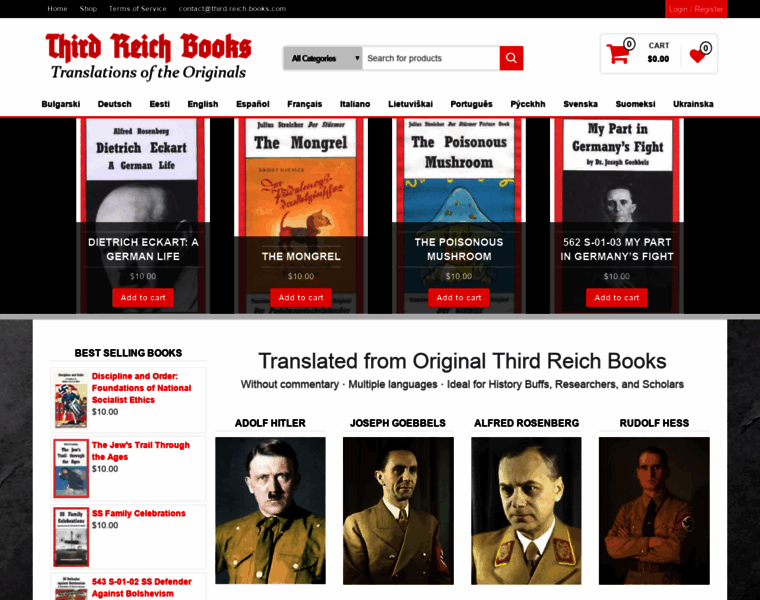Third-reich-books.com thumbnail
