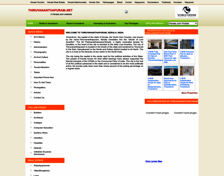 Thiruvananthapuram.net thumbnail