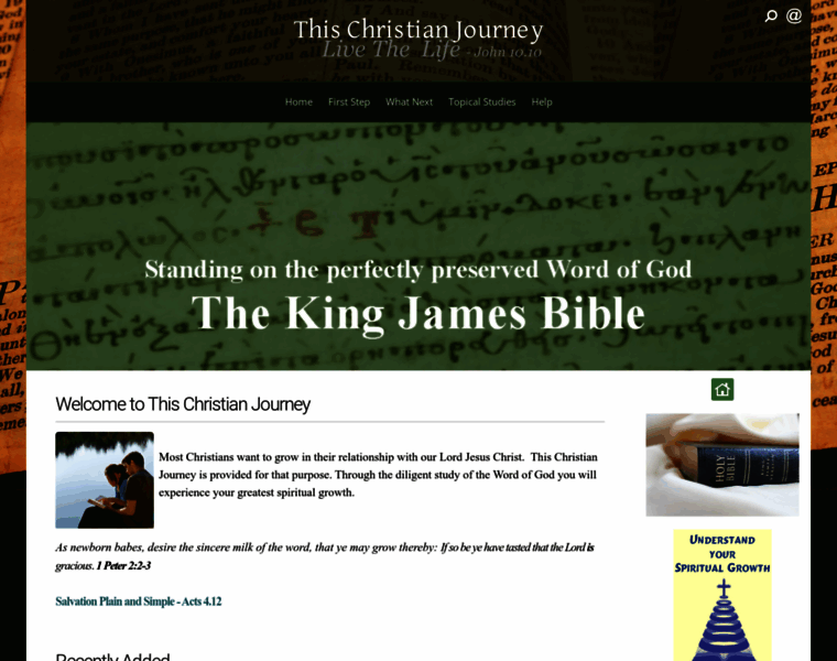 Thischristianjourney.com thumbnail