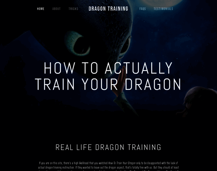 Thisisactuallyhowtotrainyourdragon.com thumbnail