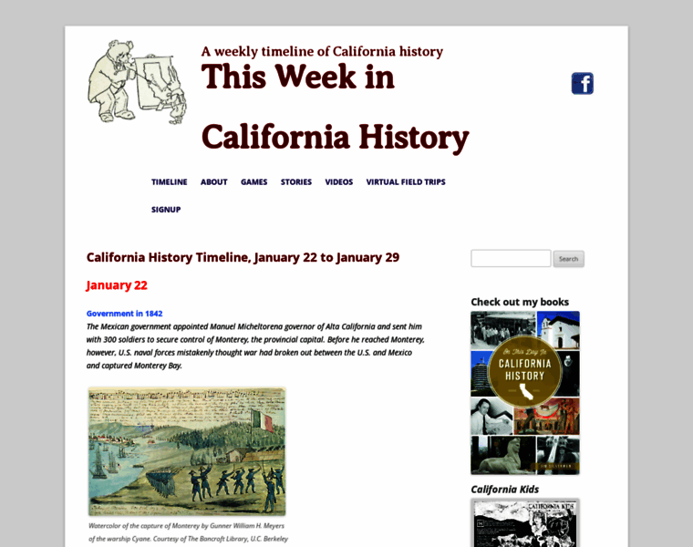 Thisweekincaliforniahistory.com thumbnail