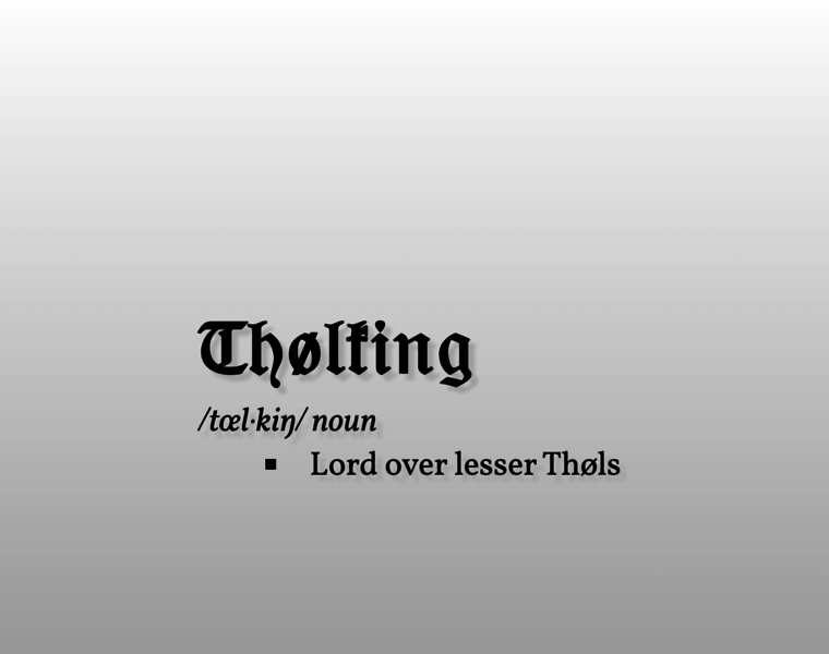 Thoelking.name thumbnail