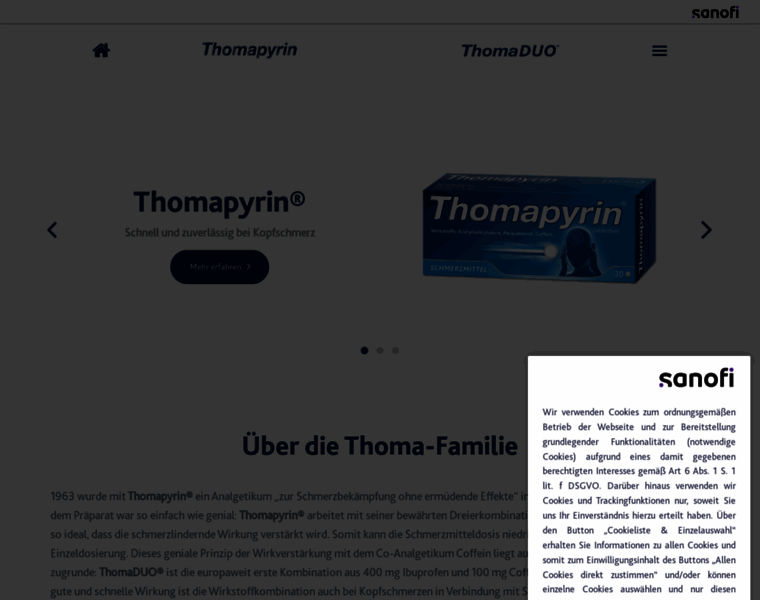 Thomapyrin.at thumbnail