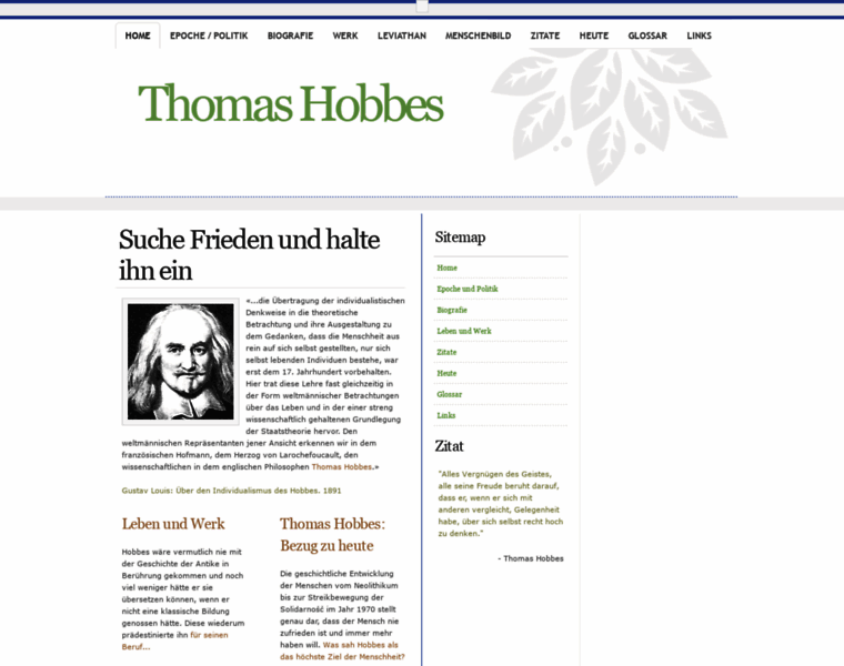 Thomas-hobbes.de thumbnail