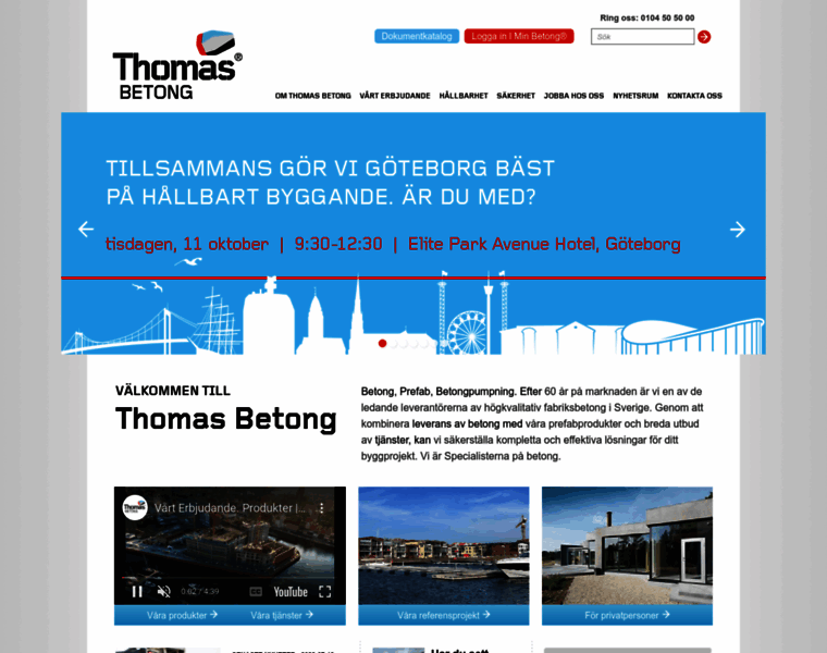 Thomasbetong.se thumbnail