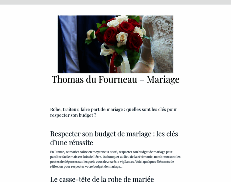 Thomasdufourneau-mariage.fr thumbnail