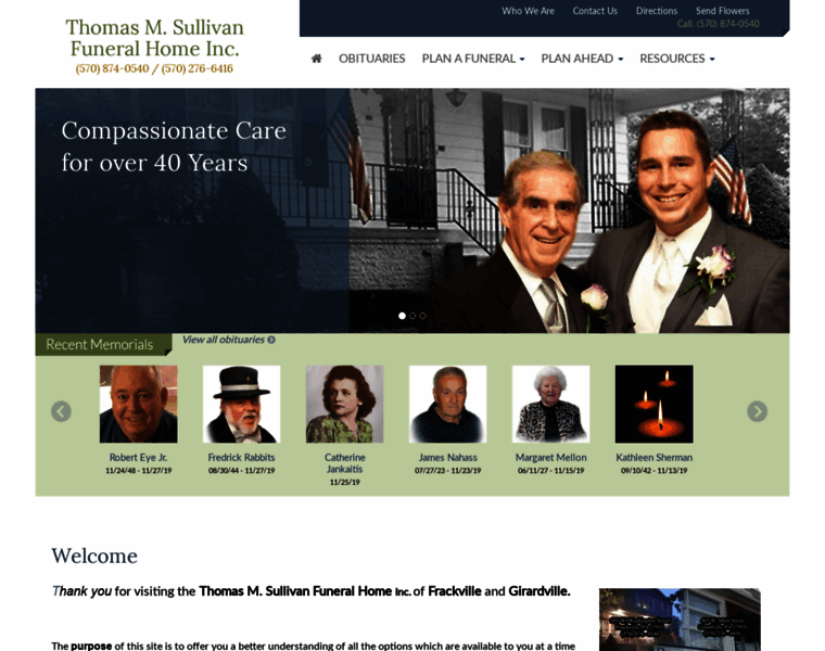 Thomasmsullivanfuneralhome.com thumbnail