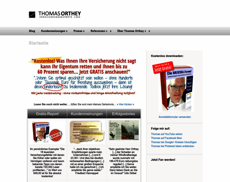 Thomasorthey.de thumbnail