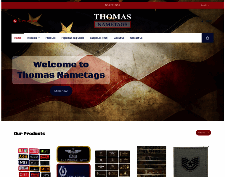Thomastags.com thumbnail