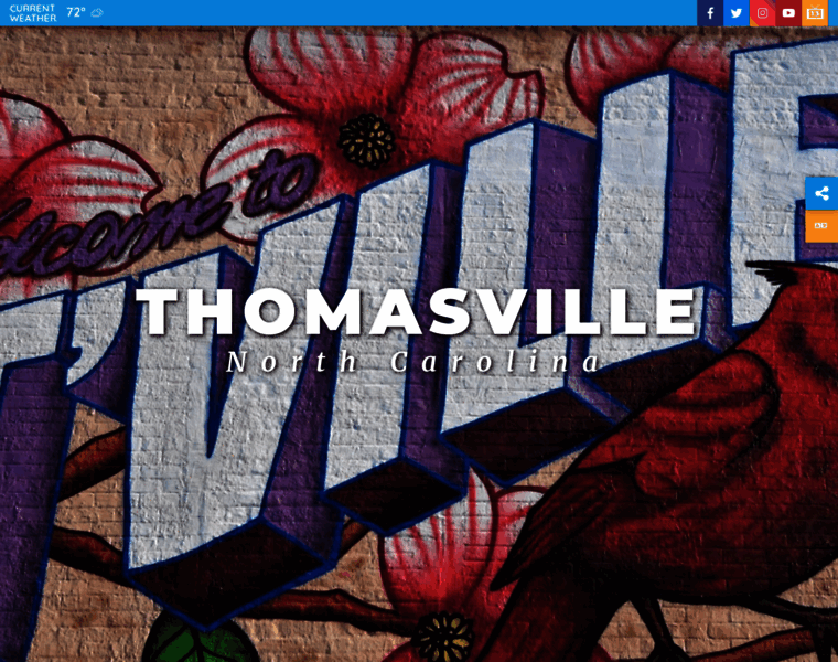 Thomasville-nc.gov thumbnail