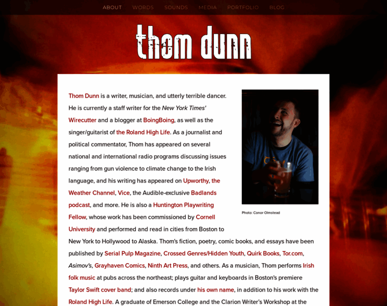 Thomdunn.info thumbnail