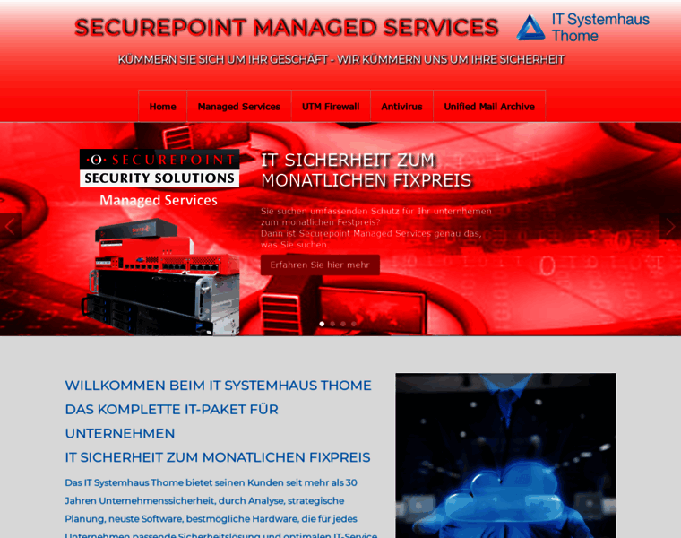 Thome.securepoint.services thumbnail