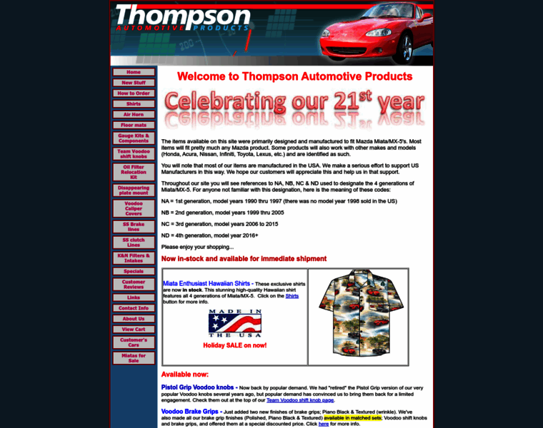 Thompson-automotive.com thumbnail