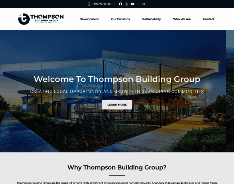 Thompsonbuildinggroup.com.au thumbnail