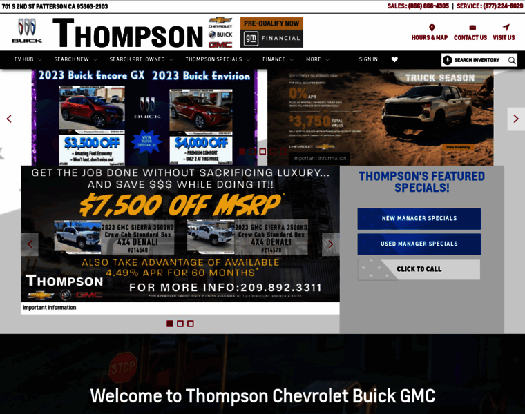 Thompsongmc.com thumbnail