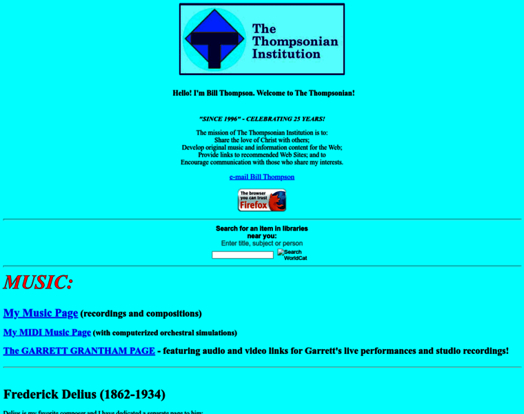 Thompsonian.info thumbnail Thompsonian.info thumbnail